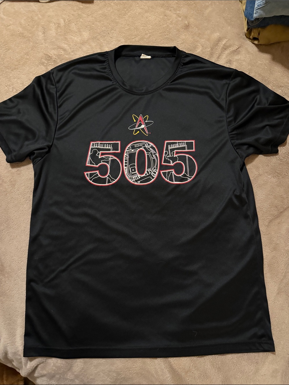 505 Graphic Black Short-Sleeve Men's Shirt
